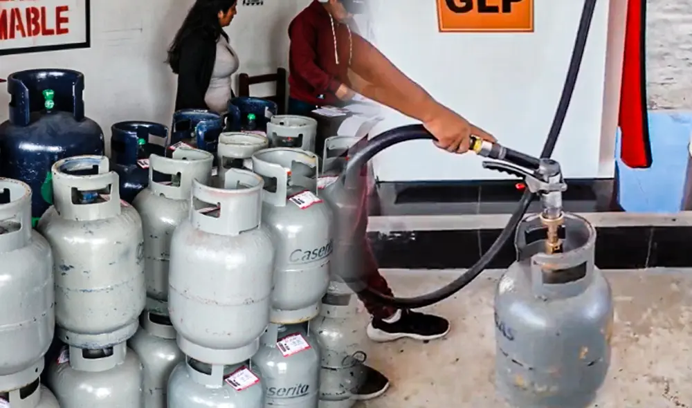 Existe una nueva modalidad para llenar los balones de gas, pero tal vez no sea segura. Foto: composición LR / captura Tik Tok.