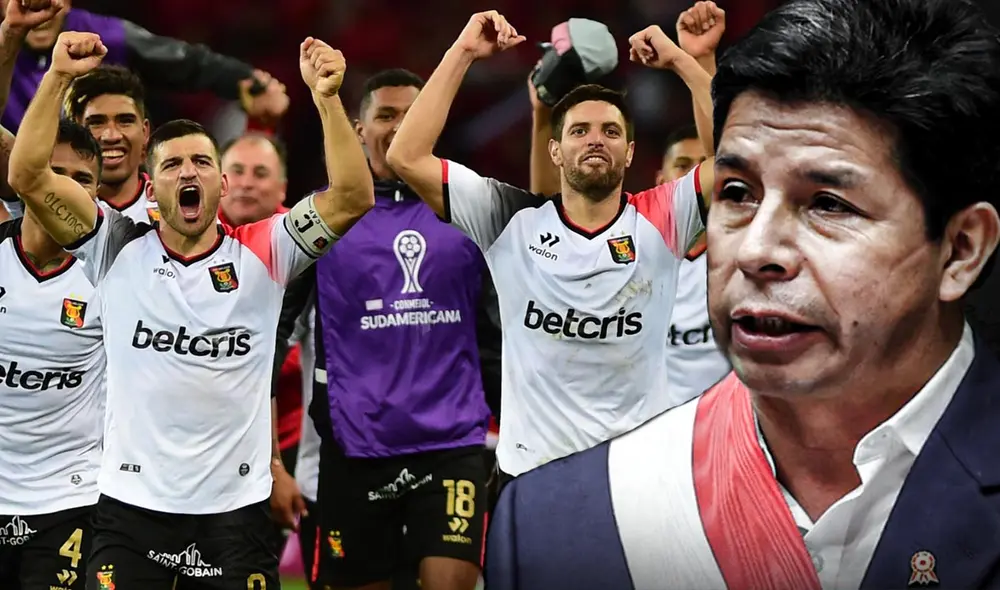 El jefe de Estado elogió el logro inédito de Melgar en la Copa Sudamericana. Foto: composición LR/EFE El jefe de Estado elogió el logro inédito de Melgar en la Copa Sudamericana. Foto: composición LR/EFE