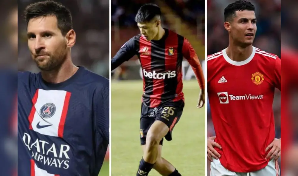 Kenji Cabrera superó a Lionel Messi y Cristiano Ronaldo en la lista de jugadores más buscados en Transfermarkt. Foto: composición/AFP/GLR/EFE Kenji Cabrera superó a Lionel Messi y Cristiano Ronaldo en la lista de jugadores más buscados en Transfermarkt. Foto: composición/AFP/GLR/EFE