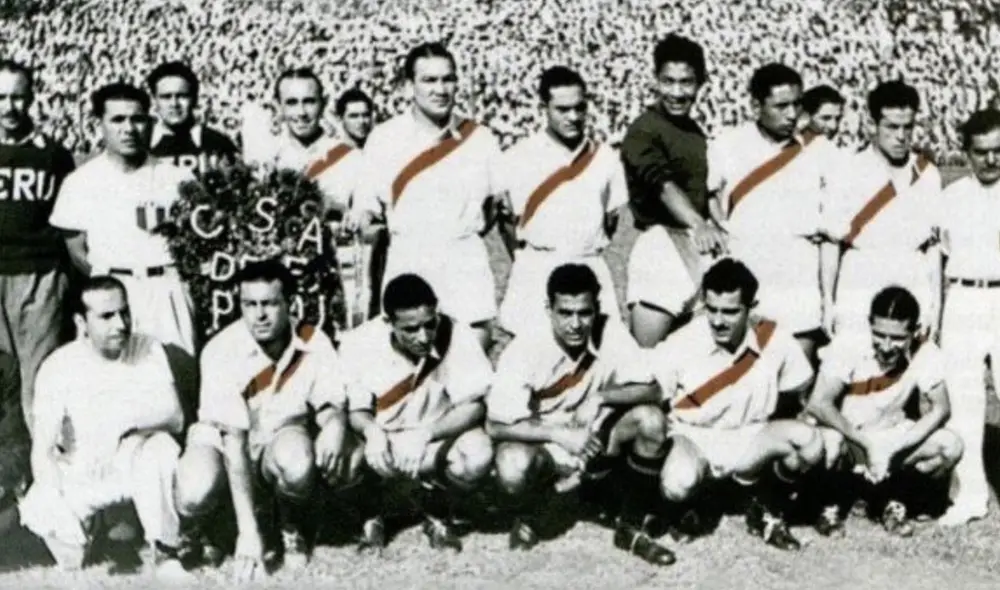 La selección peruana campeona de la Copa América 1939 se nutrió casi por completo de jugadores de Universitario, Alianza Lima, Sport Boys y Deportivo Municipal. Foto: Conmebol