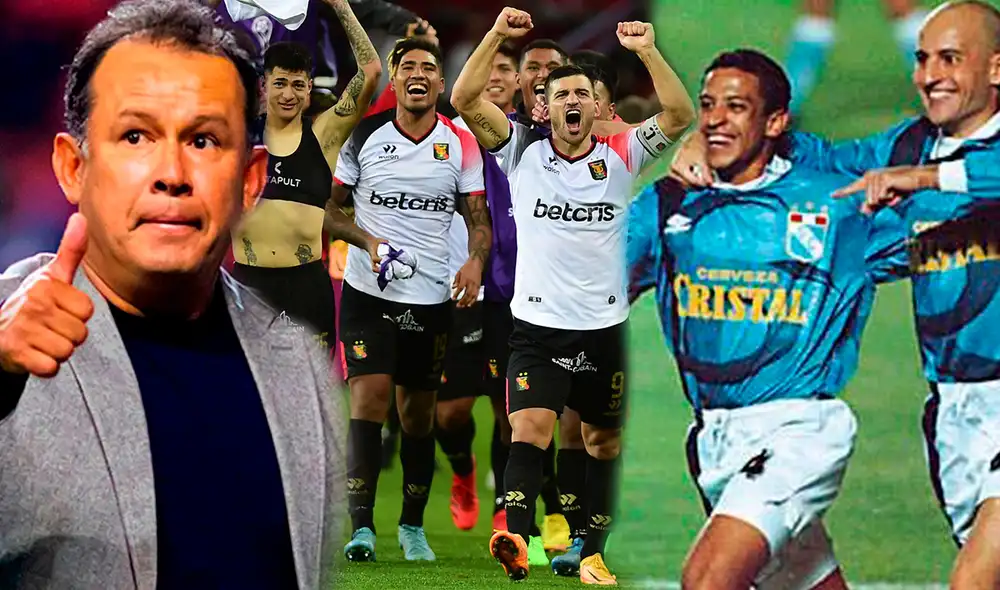 El 'Cabezón' afrontará su primer partido con la Bicolor ante México. Foto: composición LR/Cruz Azul/EFE/Sporting Cristal