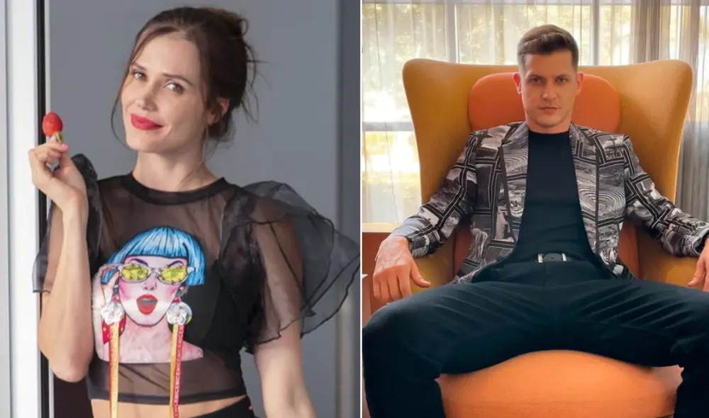 Maju Mantilla y Gino Pesaressi trabajaron juntos en el programa "En boca de todos". Foto: Composición LR / Instagram/ majumantilla / ginopesaressi Maju Mantilla y Gino Pesaressi trabajaron juntos en el programa "En boca de todos". Foto: Composición LR / Instagram/ majumantilla / ginopesaressi