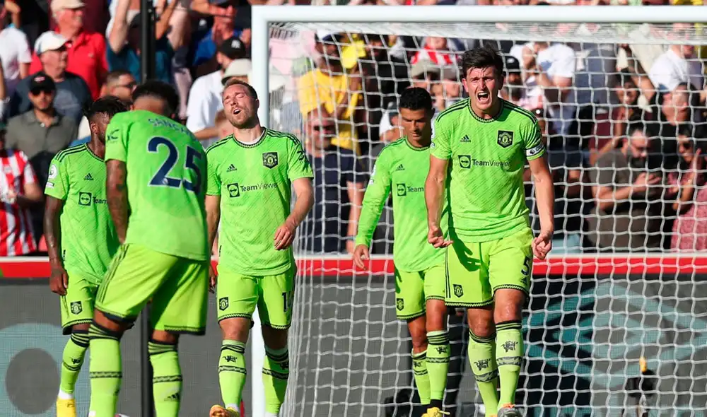Los 'Diablos Rojos' se fueron al descanso con cuatro goles en contra. Foto: ESPN Los 'Diablos Rojos' se fueron al descanso con cuatro goles en contra. Foto: ESPN