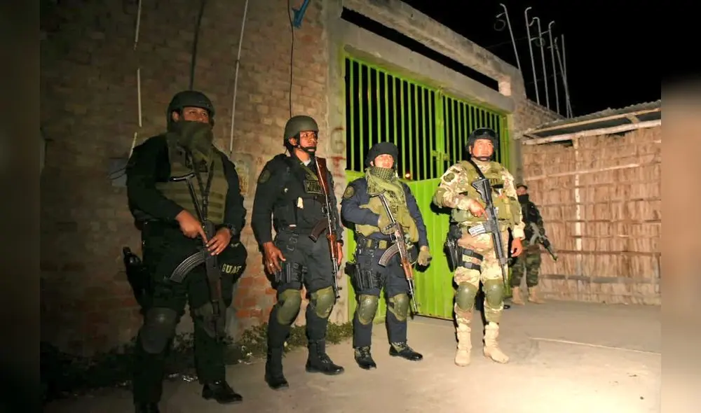 El año 2018 capturaron a algunos de los integrantes durante un megaoperativo. Foto: Mininter