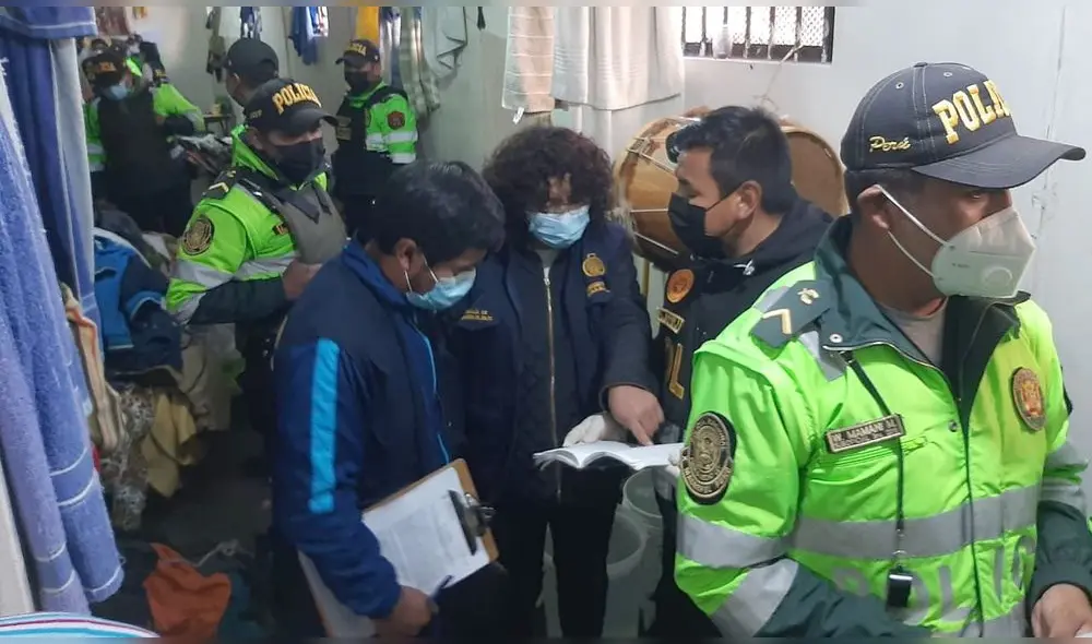 Puno. Intervención sorpresiva de autoridades en el penal de Juliaca. Foto: MP Puno. Intervención sorpresiva de autoridades en el penal de Juliaca. Foto: MP