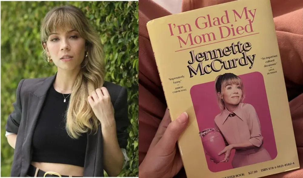 Jennette McCurdy causó gran polémica con la publicación de su libro "I’m Glad My Mom Died". Foto: Jennette McCurdy/Instagram