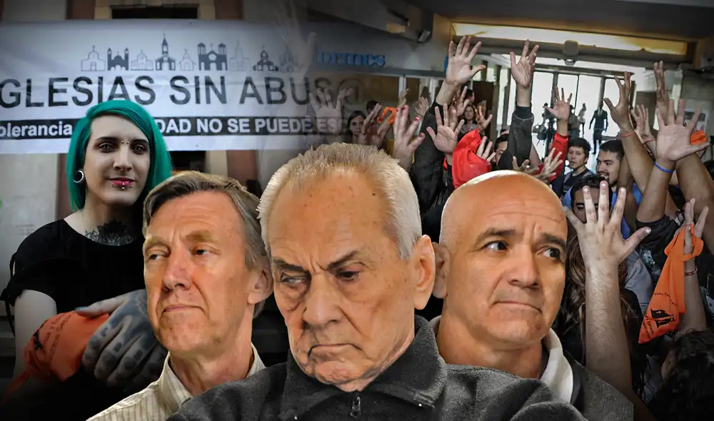 Los abusos se habrían prolongado por más de 7 décadas en Verona, La Plata y Mendoza. Foto: composición Fabrizio Oviedo/ AFP Los abusos se habrían prolongado por más de 7 décadas en Verona, La Plata y Mendoza. Foto: composición Fabrizio Oviedo/ AFP