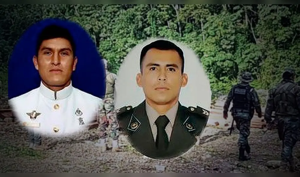 Vraem: Marden Adriano Valqui Rodriguez y Edín Vásquez Huamán fallecieron en combate. Foto: composición LR Vraem: Marden Adriano Valqui Rodriguez y Edín Vásquez Huamán fallecieron en combate. Foto: composición LR