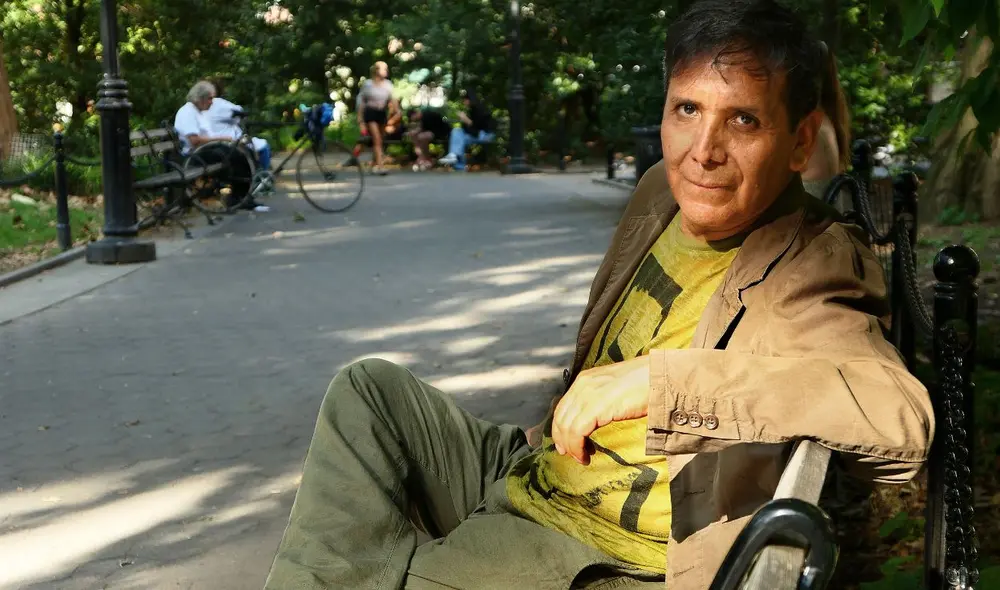 Odi Gonzales presentó su libro Nación Anti, donde reflexiona sobre el quechua. Foto: La República Odi Gonzales presentó su libro Nación Anti, donde reflexiona sobre el quechua. Foto: La República