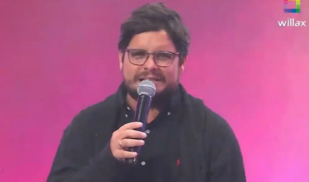 Gian Piero Díaz se refirió irónicamente a su pasado en "Esto es guerra". Foto: captura Willax