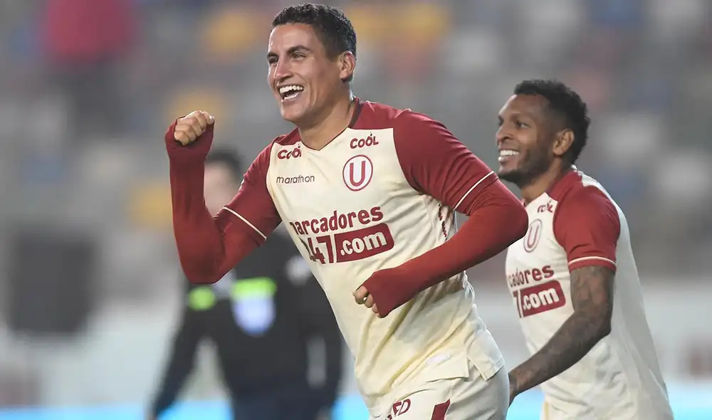 Alexander Succar fue la gran figura del partido con sus dos tantos. Foto: Liga de Fútbol Profesional Alexander Succar fue la gran figura del partido con sus dos tantos. Foto: Liga de Fútbol Profesional