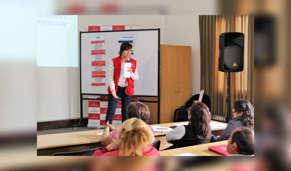 La Contraloría convocó a la población a participar de curso virtual. Foto: Contraloría La Contraloría convocó a la población a participar de curso virtual. Foto: Contraloría