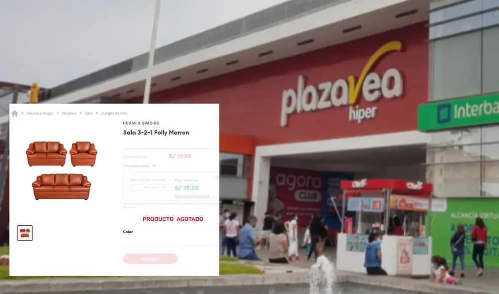Usuarios realizaron sus compras; sin embargo, no saben lo que pasará con los productos. Foto: composición LR/captura de Plaza Vea Usuarios realizaron sus compras; sin embargo, no saben lo que pasará con los productos. Foto: composición LR/captura de Plaza Vea