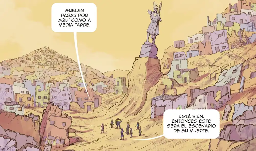 Dios de arena fue una de las historietas peruanas más vendidas de la Feria del Libro. Foto: La República