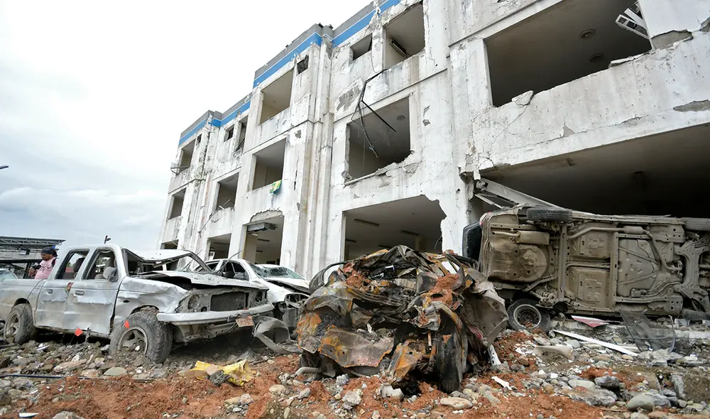 Fue una “explosión de proporciones”, señaló la Policía a través de Twitter. Foto: referencial/ AFP