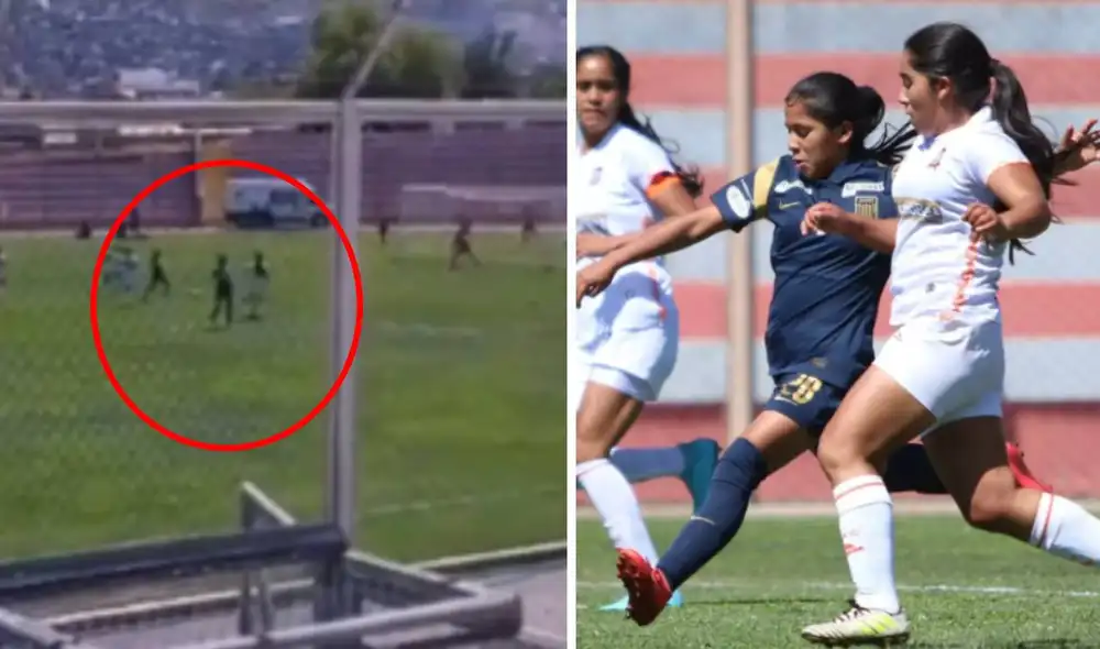 La futbolista de 16 años realizó una gran jugada individual antes de anotar el primero. Foto: captura/TikTok/CPM Deportes