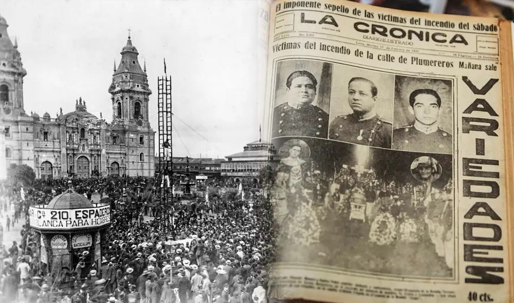Este suceso marcó una antes y un después en la historia de los bomberos peruanos. Foto: composición LR/ Lima La Única