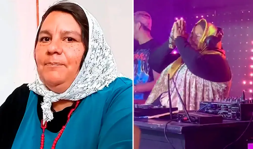 Navarro se animó a iniciar su carrera como DJ y apareció a fines de junio en el bar gay La Purísima. Foto: composición LR/capturas de Instagram/@SenoraCatolica_oficial