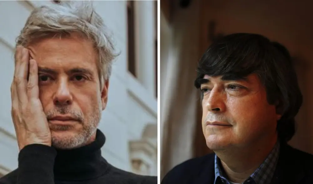 Jaime Bayly y Diego Bertie tuvieron una relación en los años 90. Foto: composición LR/Instagram/Diego Bertie/La Tercera.