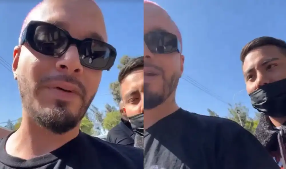 J Balvin no dudó en presumir el presente que recibió previo a su concierto en Arequipa. Foto: composición LR/J Balvin/Instagram