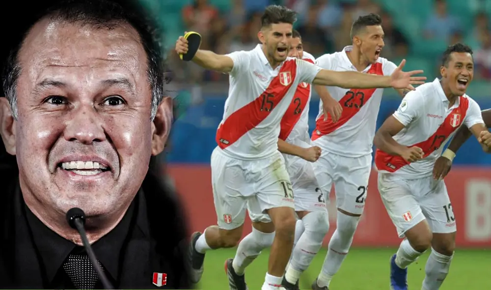 Juan Reynoso fue jugador de la selección peruana en la década de los 90. Foto: composición FPF/AFP