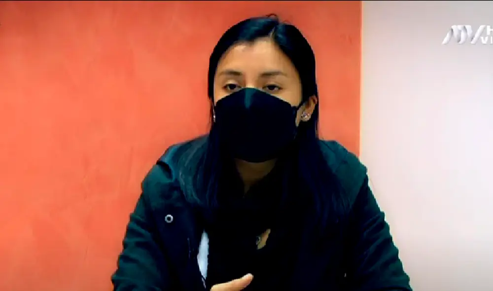 Supuesta presidenta de comité de selección negó su participación en irregularidades presentadas en Anguía. Foto: captura ATV Supuesta presidenta de comité de selección negó su participación en irregularidades presentadas en Anguía. Foto: captura ATV