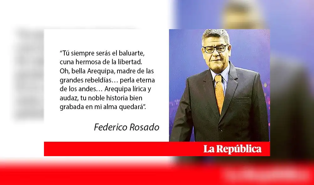 Columna de Federico Rosado.
