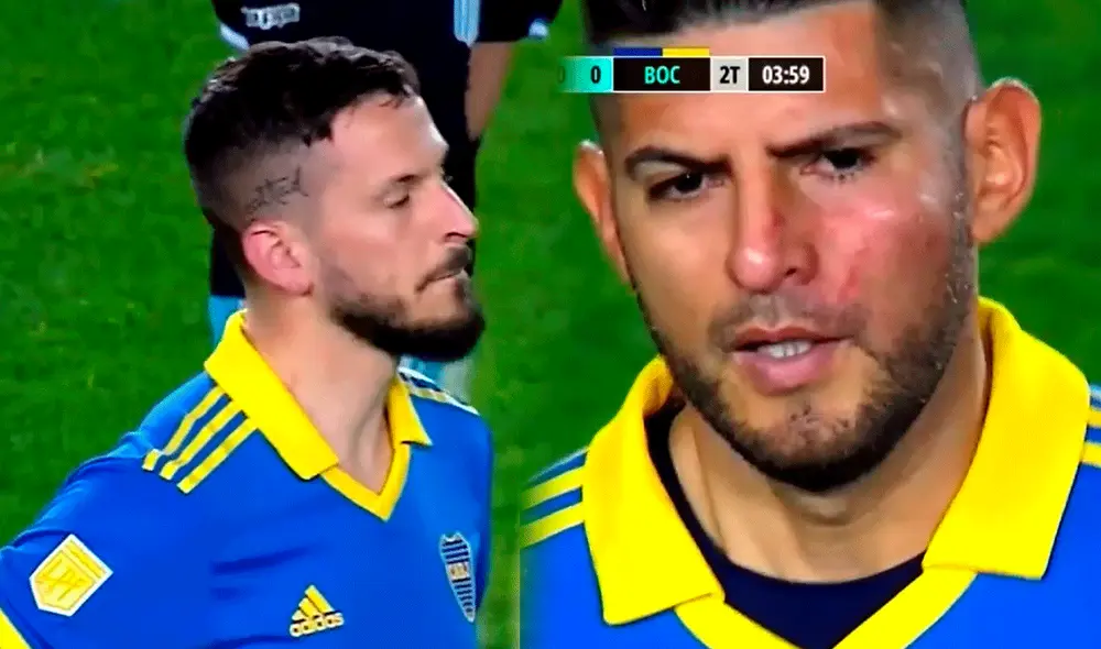 Carlos Zambrano jugó todo el encuentro ante Racing. Foto: composición LR/ESPN