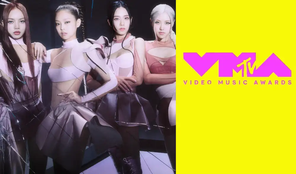 Además de presentar "Pink venom", la girlband BLACKPINK podría ser premiada en los MTV VMAs 2022. Foto: composición LR/Hybe/MTV