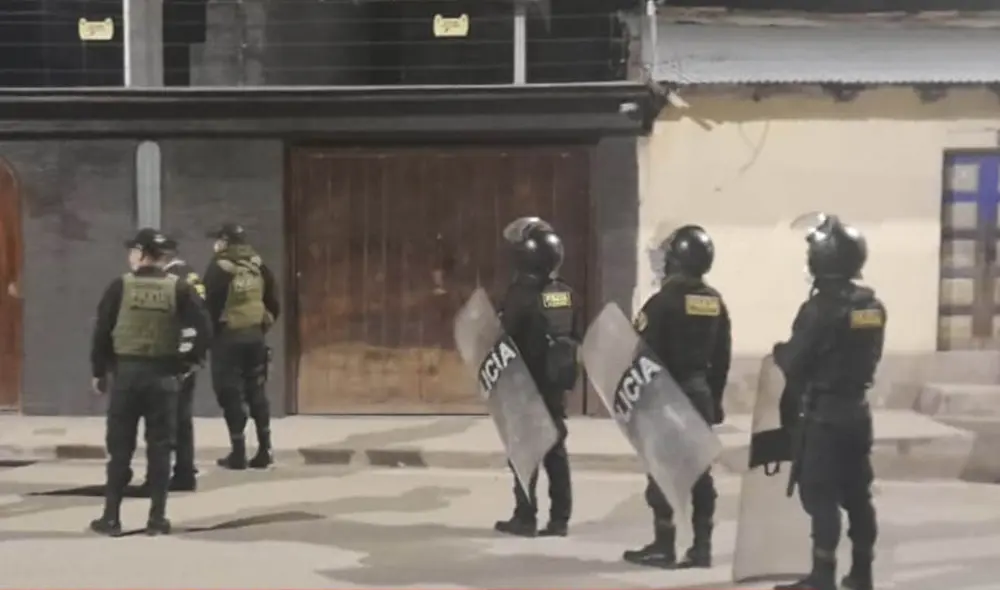 El allanamiento se realizó a diversos inmuebles. Foto: Cortesía Cotabambas Rimaynin