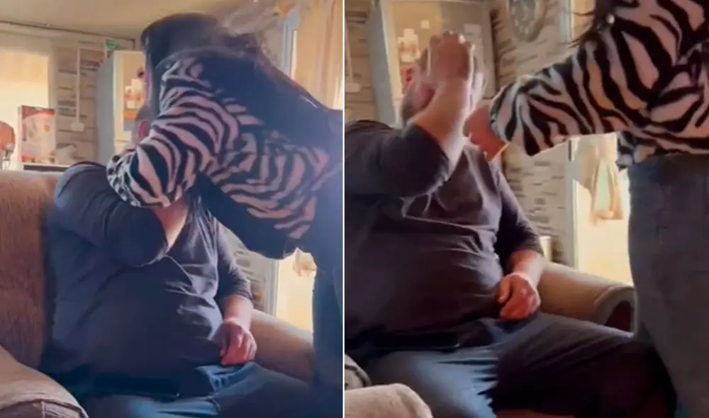 Miles de usuarios no han podido evitar conmoverse con las imágenes. Foto: composición LR/captura de TikTok/@Paulaaa_2022