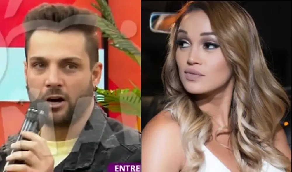 Nicola Porcella también habló del romance entre Angie Arizaga y Jota Benz. Foto: composición LR/ captura de Panamericana/ captura de América TV