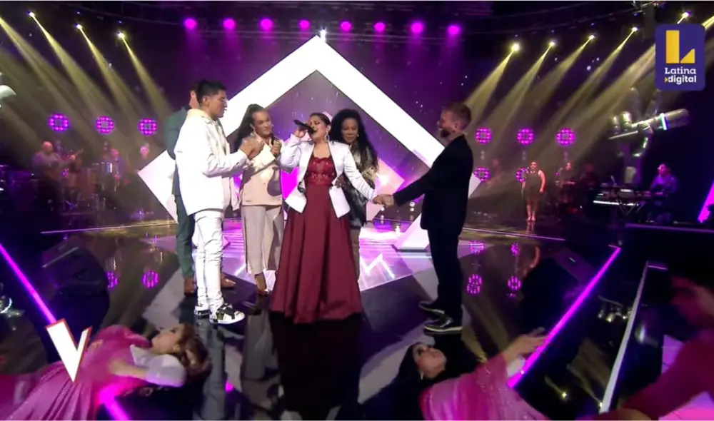 Participante de "La voz Perú" olvidó la letra de la canción. Foto: captura de Latina Participante de "La voz Perú" olvidó la letra de la canción. Foto: captura de Latina