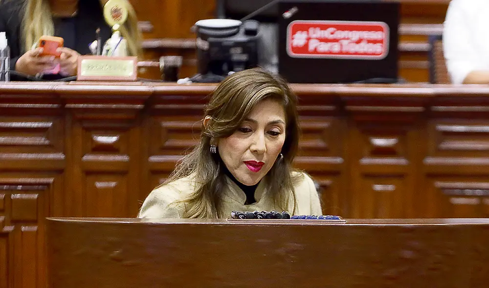 Continuismo. Lady Camones (APP) ya evidencia un desempeño similar a su antecesora María del Carmen Alva (AP). Foto: difusión Continuismo. Lady Camones (APP) ya evidencia un desempeño similar a su antecesora María del Carmen Alva (AP). Foto: difusión
