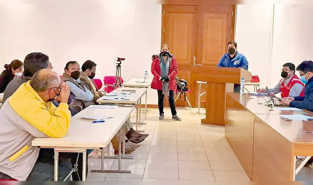 Reunión. Cusco fue el escenario de la tercera mesa técnica. Foto: La República Reunión. Cusco fue el escenario de la tercera mesa técnica. Foto: La República