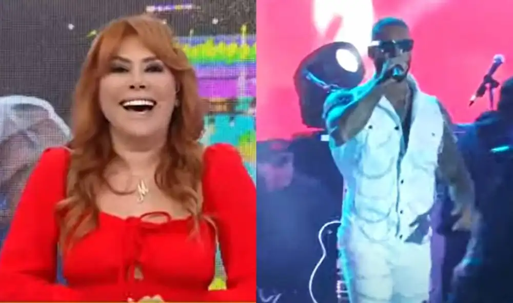 Magaly Medina cuestiona la participación de Jota Benz en el concierto de J Balvin en Arequipa. Foto: composición LR/captura de ATV Magaly Medina cuestiona la participación de Jota Benz en el concierto de J Balvin en Arequipa. Foto: composición LR/captura de ATV