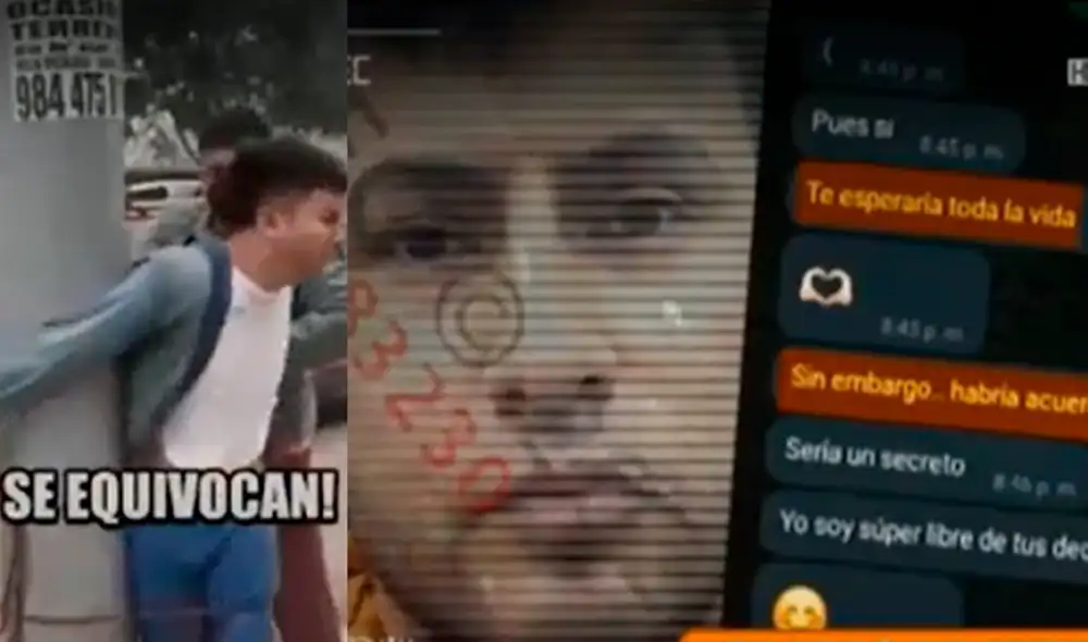 Docente involucrado fue retenido por los padres de familia tras citarlo bajo engaños. Foto: captura Buenos días Perú