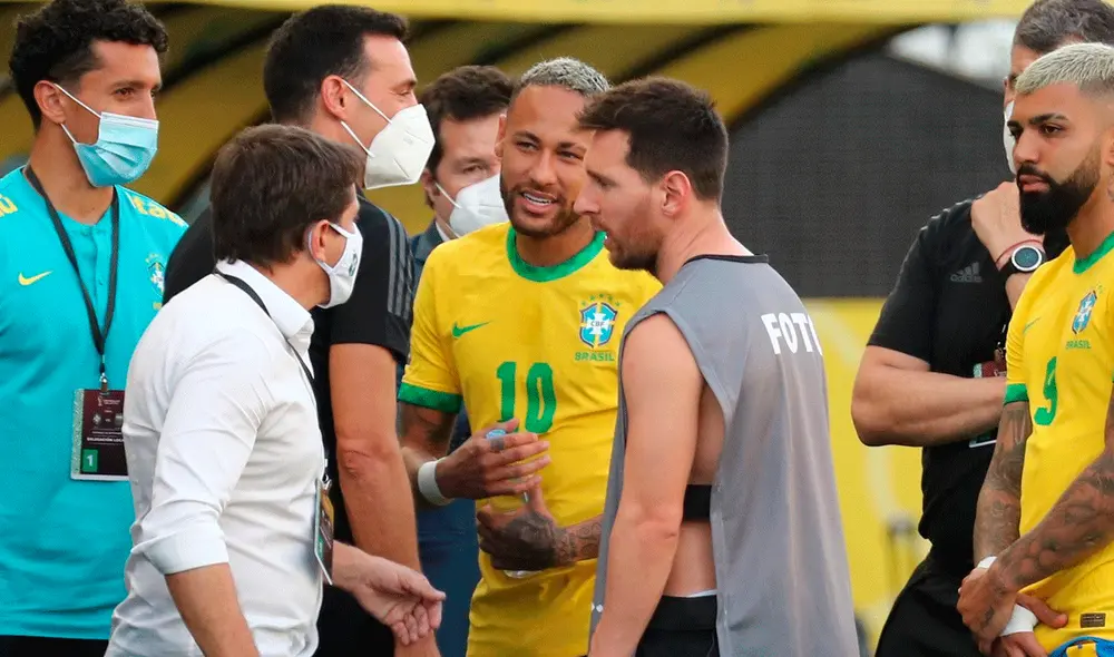 El encuentro entre ambas selecciones se suspendió por intromisión de terceros. Foto: EFE El encuentro entre ambas selecciones se suspendió por intromisión de terceros. Foto: EFE