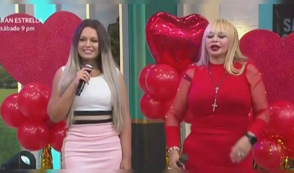 La exvedette Susy Díaz y su hija Florcita Polo pasaron un buen momento en "América hoy". Foto: captura América TV. La exvedette Susy Díaz y su hija Florcita Polo pasaron un buen momento en "América hoy". Foto: captura América TV.