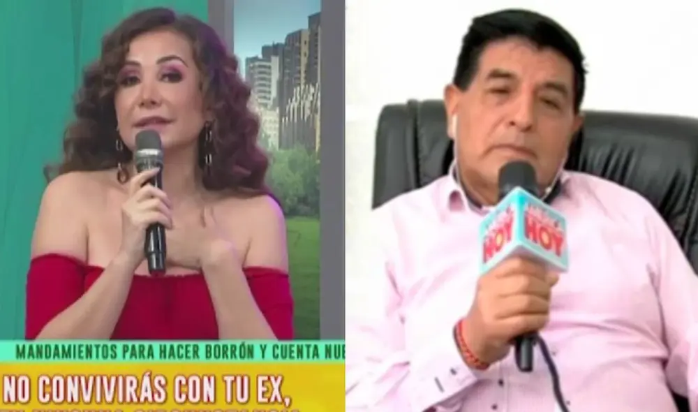 Janet Barboza contó detalles de la relación que mantiene con el padre de su hija. Foto: captura de América TV