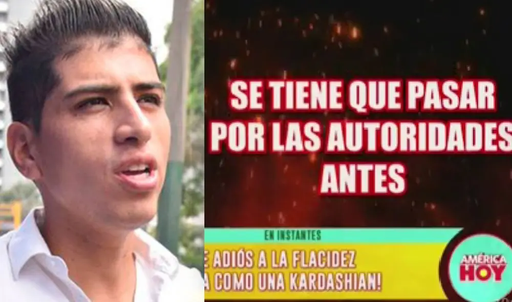 John Kelvin grabó un tema desde la prisión y podría haber cometido una falta. Foto: composición LR/captura de América TV