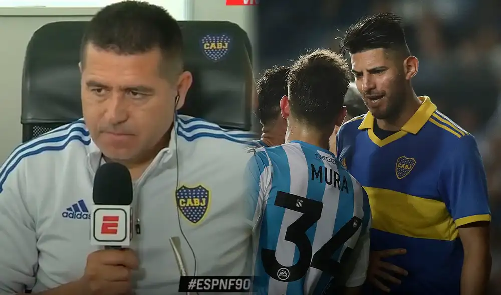 Juan Román Riquelme habló sobre la presencia de Carlos Zambrano dentro de Boca Juniors. Foto: composición LR/captura ESPN/AFP Juan Román Riquelme habló sobre la presencia de Carlos Zambrano dentro de Boca Juniors. Foto: composición LR/captura ESPN/AFP