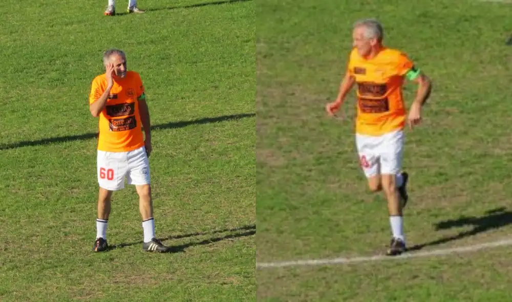 Robert Carmona es un uruguayo que ha pasado por 35 equipos de fútbol de forma ininterrumpida. Foto: composición/Twitter Robert Carmona es un uruguayo que ha pasado por 35 equipos de fútbol de forma ininterrumpida. Foto: composición/Twitter