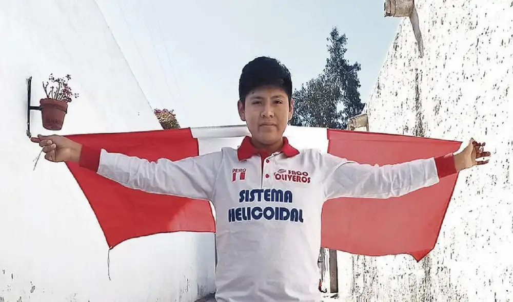 El joven estudiante de Arequipa ya posee 4 medallas internacionales. Foto: cortesía LR