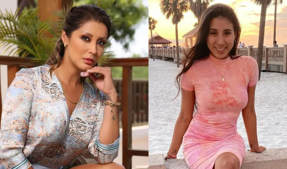 Karla Tarazona contó en qué hubiera aprovechado el dinero que usó Samahara Lobatón. Foto: Instagram/ Karla Tarazona/ Samahara Lobatón