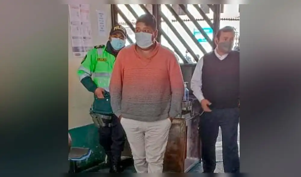Candidato Ulises Apaza debe rendir cuentas a la justicia. Foto: PNP Candidato Ulises Apaza debe rendir cuentas a la justicia. Foto: PNP