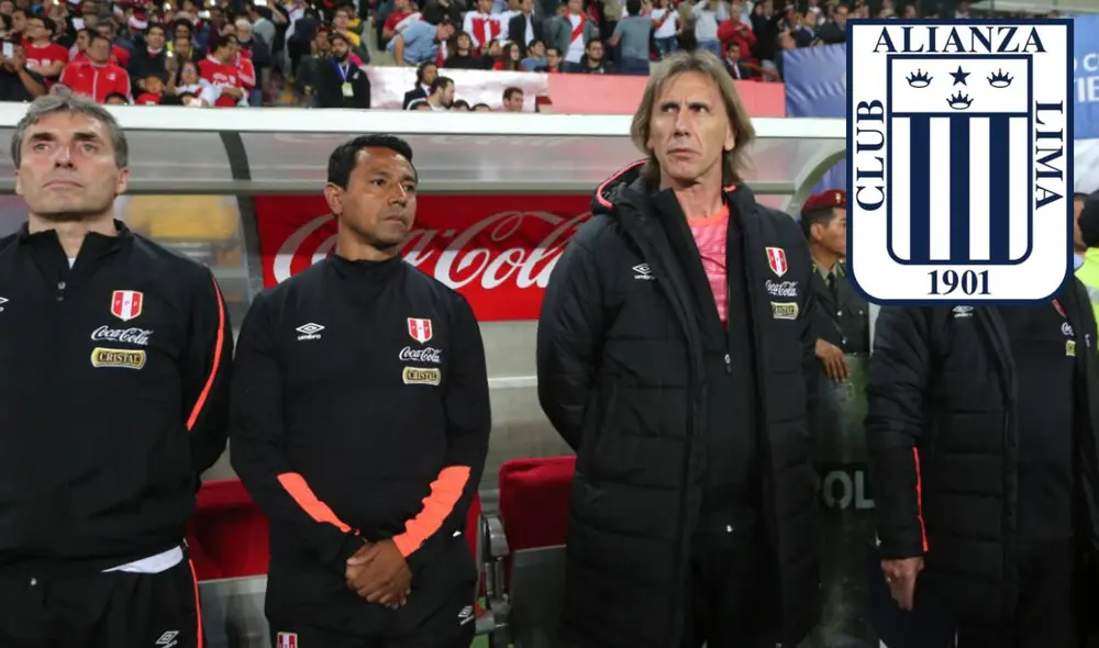 Ricardo Gareca junto a sus colaboradores. Foto: La República
