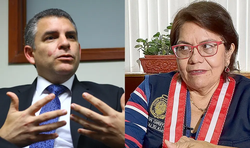El fiscal Rafael Vela respaldó la labor de la fiscal de la Nación, Patricia Benavides. Foto: composición LR El fiscal Rafael Vela respaldó la labor de la fiscal de la Nación, Patricia Benavides. Foto: composición LR