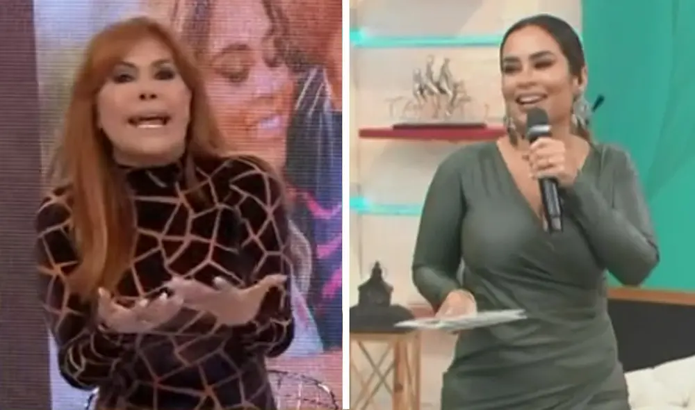 La popular 'Urraca' criticó a Ethel Pozo por seguir revelando más detalles acerca de su boda. Foto: composición LR/captura de ATV/América TV