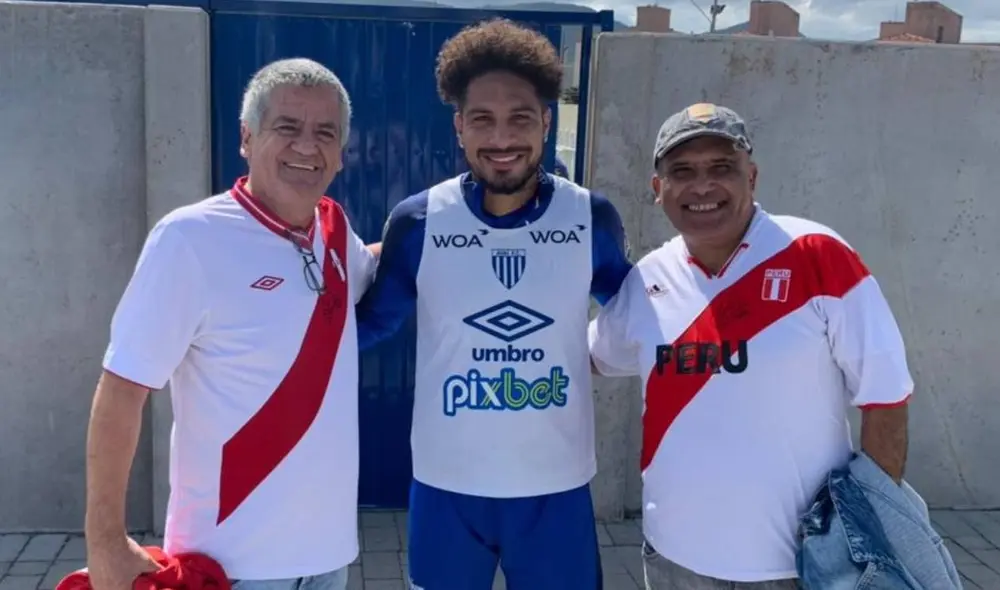 El 'Depredador' recibió a los peruanos que viven en Brasil. Foto: Twitter/Ronaldo Fontana El 'Depredador' recibió a los peruanos que viven en Brasil. Foto: Twitter/Ronaldo Fontana